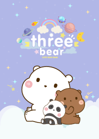 Bear Minimal Galaxy Violet