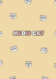 neko head3 - yellow