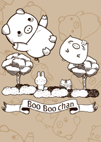 Boo Boo chan Picture book style