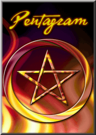 Pentagram -A charm against evil-Yellow