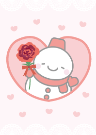 Carnation: Red Snowman Theme 9