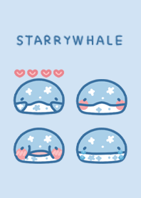星海鯨魚 - 可愛蓝