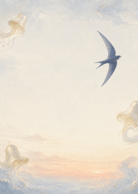 Swift in the Mist Bell Sky