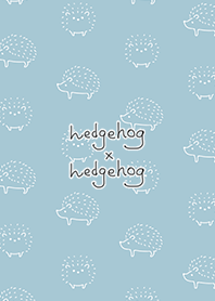 hedgehog by hedgehog*dusty-blue