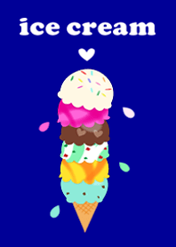 I love ice cream