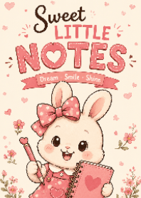 Sweet Little Notes Dream Smile Shine