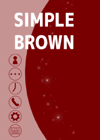 Simple brown thema typeA(For Japan)