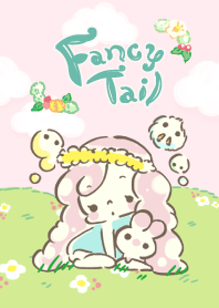 Peco's Fancy Tail: Sugar Pink