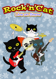 Rock'n'Cat Live in winter snow