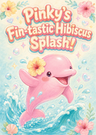 Pinky is Fantastic Hibiscus Splash!