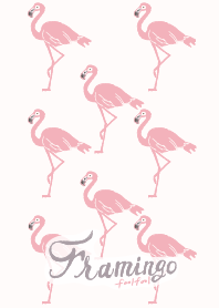 Flamingo -off white