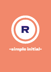 simple initial-R- THEME 38