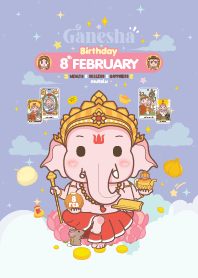 Ganesha x February 8 Birthday