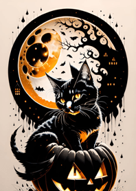halloween cat 8012f8