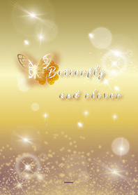 Ungu: Keberuntungan! Kupu-kupu emas