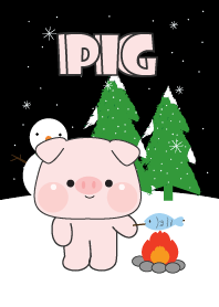 Pig In Winter Season (JP)