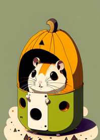 Halloween Hamster 9B2364