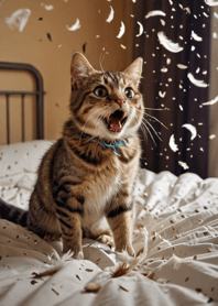 Cats run wild #FaFTB727.