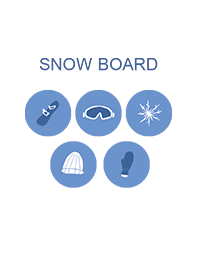 SNOW BOARD.