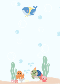 Bubbly Ocean Friends