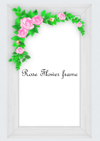 Rose Flower frame