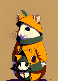 Halloween Hamster 63516a