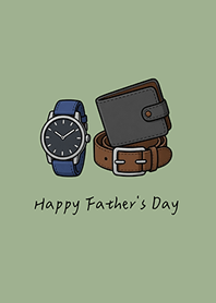 Happy Father's Day,Dad(grey green)