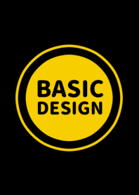 BASIC DESIGN[YELLOW/BLACK]