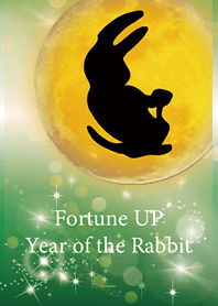 Green : Fortune UP Year of the Rabbit