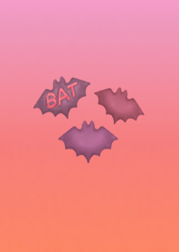 ストロベリーこうもりクッキー