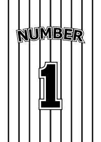 Number 1 stripe version