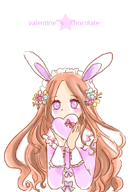 rabbit kawaii chocolate