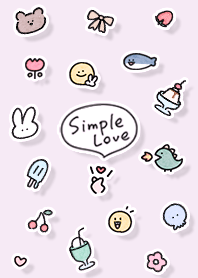 pinkpurple Fluffy simple icon11_2
