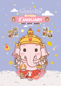 Ganesha x January 2 Birthday
