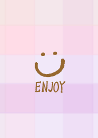 Pink check patterns - smile4-