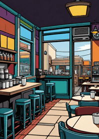 Cozy Coffee shop 2d98ae