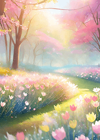 Beautiful real scenery(Spring-631)