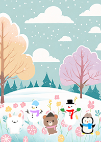 Kawaii scandinavian style(Winter-678)