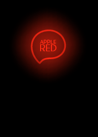 Apple Red Neon Theme V7