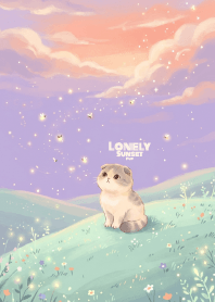 Lonely Sunset Pup