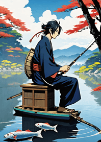 Bright Moon and Dawn b95131