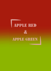 Appe Red & Apple Green Theme