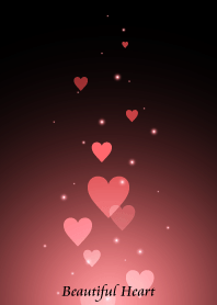 - Beautiful Salmon Pink Heart -