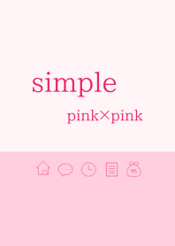 simple pink theme..