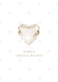 Heart Polka Dots - Crystal -  FWH-22