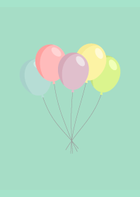 Pastel balloons02 BG JP