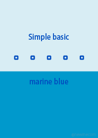 Simple basic marine blue