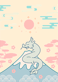 cute dragon Auspicious