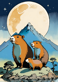 Ukiyo-e - Capybara 918b30