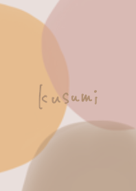 Adult fashionable with dull color